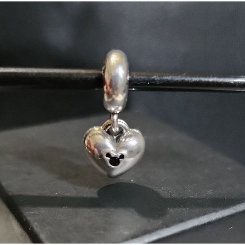 Silver 925 ALE Pandora Disney Bracelet Charm Mickey Minnie Happily Ever After